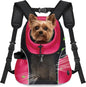 WOYYHO Pet Dog Carrier Backpack Small Dog Front Backpack Ventilated Mesh Dog by WOYYHO