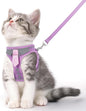 Cat Harness and Leash Set for Walking Escape Proof, Soft Adjustable Kitten by NCMAMA