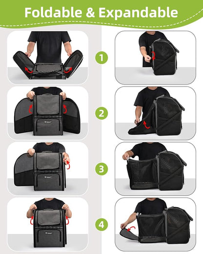 Cat Carrier Backpacks with Expandable Breathable Mesh, Pet Carrier Backpack - Image 5