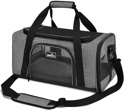 TSA Approved Pet Carrier for Small Cats Dogs, Travel Bag by Petshome