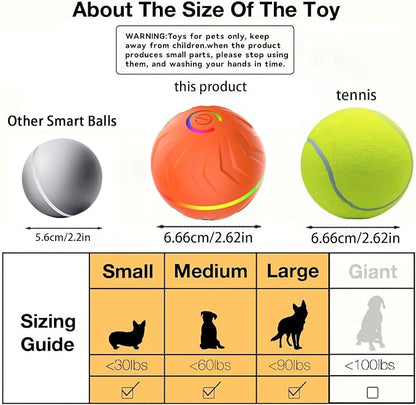 2026 T01 Interactive Dog Toys, Vibrating Dog Ball Motion Activated Dog Toy - Image 5