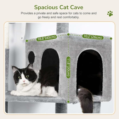 Globlazer Cat Tree Tower with Scratching Post - Image 3