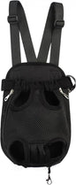 Pet Dog Puppy Cat Carrier Five Holes Backpack Double Shoulder Straps Canvas by MOJUN