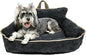Orthopedic Dog Bed with Memory Foam, Washable Plush Pet Bed by Unknown