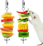 2Pcs Rat Enrichment Toys, 304 Stainless Steel Rat Foraging Toy by Jevnd