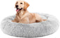 Sweetcrispy Donut Dog Bed, Large Round Calming Cat Bed by Sweetcrispy