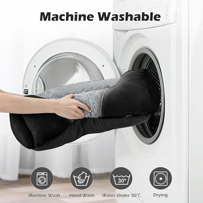 INVENHO Small Dog Bed Rectangle Washable Orthopedic Soft Calming Sleeping - Image 6