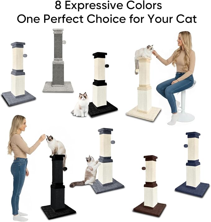 AGYM 32 Tall Cat Scratching Post - Image 7