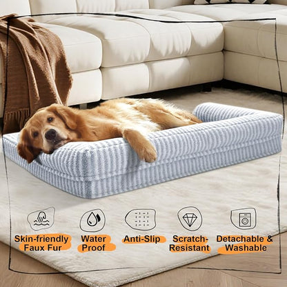 Large Dog Bed Waterproof Orthopedic Foam Dog Beds - Image 6