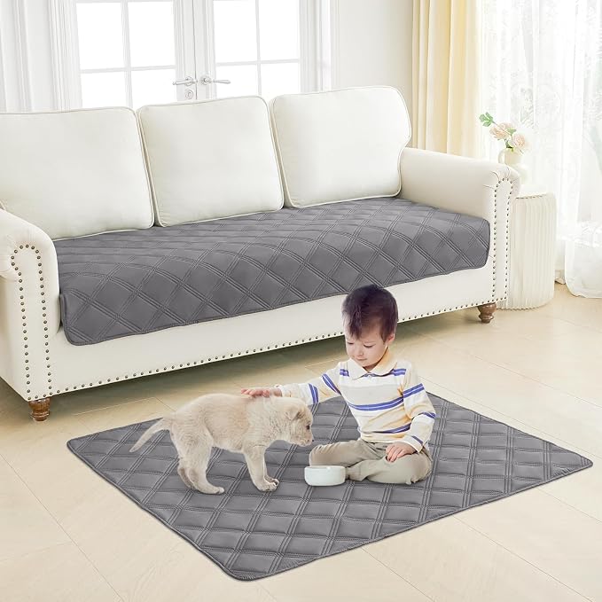 Smiry Waterproof Dog Bed Cover Blanket 30x53, Soft Reversible Pet Blanket - Image 7