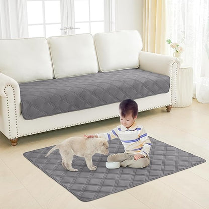 Smiry Waterproof Dog Bed Cover Blanket 40x80, Soft Reversible Pet Blanket - Image 7