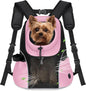 WOYYHO Pet Dog Carrier Backpack Small Dog Front Backpack Ventilated Mesh Dog by WOYYHO