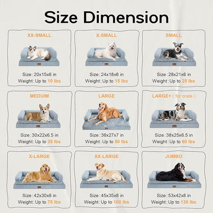 Small Dog Bed and Cat Sofa Waterproof Orthopedic Dog Beds - Image 2