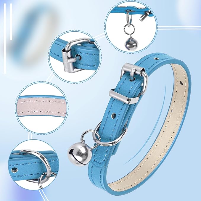 S Dog Collar for Small Dogs Adjustable Dog Collars Cat Collar for Small Medium - Image 4
