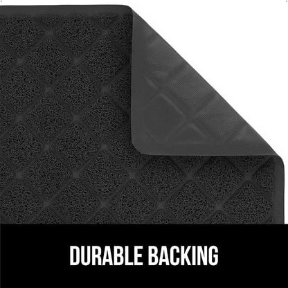 GORILLA GRIP Cat Litter Box Mat, 35x23 2 Pack, Water Resistant, US Designed - Image 4