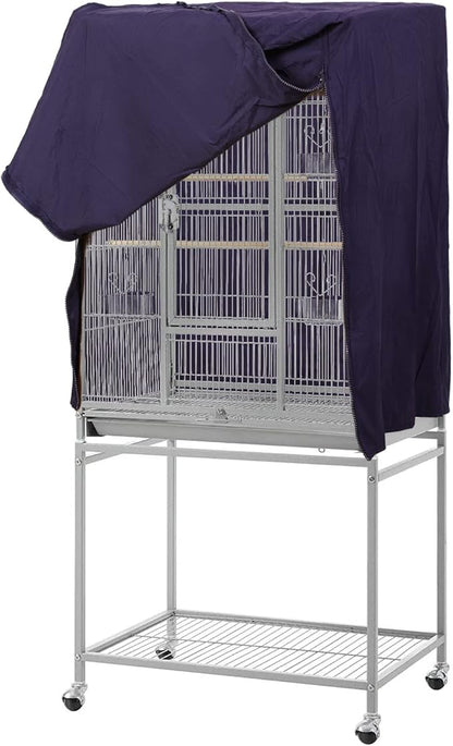 QBLEEV Birdcage Covers, Breathable Parrot Cage Cover Shade, Universal Blackout by QBLEEV