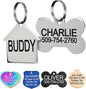 GoTags Stainless Steel Pet ID Tags, Personalized Dog Tags and Cat Tags by GoTags