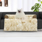 Calming Dog Couch Bed for Medium Dogs/Cats, 35 x 31 inch Waterproof Removable by blunique