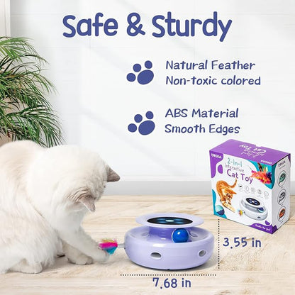 ORSDA Cat Toys, 2-in-1 Interactive Cat Toys - Image 3