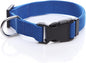 Adjustable Nylon Dog Collar, pet Collar 1 Inch 3/4 Inch 5/8 Inch Wide, by TAIDA