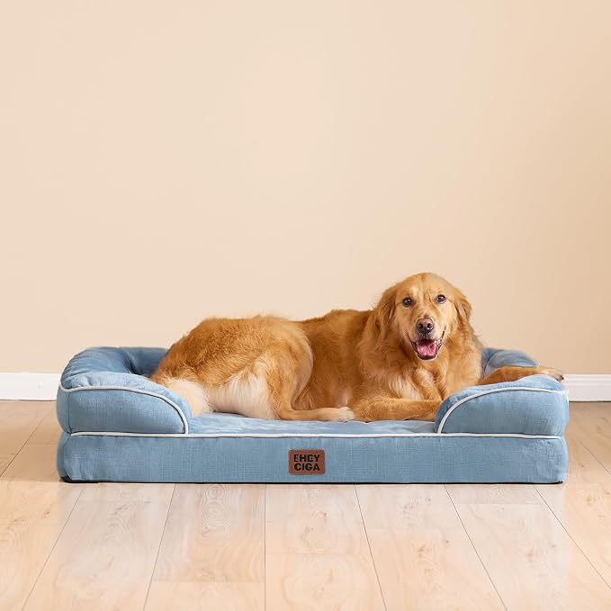 EHEYCIGA Orthopedic Dog Beds for Large Dogs, Waterproof Memory Foam Large Pet - Image 9