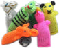 Barn Yarn Hand Knit Wool Cat Toy, Stuffed by ChillyDog