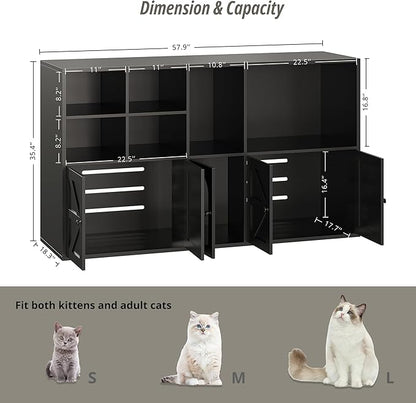IRONCK Cat Litter Box Enclosure - Image 2