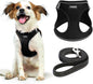 YIMEIS Dog Harness and Leash Set, No Pull Soft Mesh Pet Harness, Reflective by YIMEIS