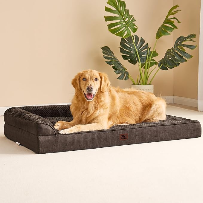 EHEYCIGA Extra Large Dog Bed Othorpedic, Memory Foam XL Dog Bed - Image 9
