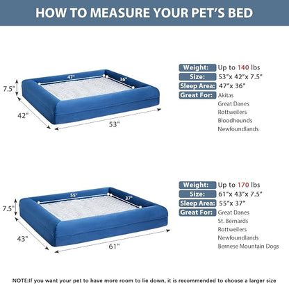 WNPETHOME Giant Dog Bed, Washable Dog Couch - Image 4