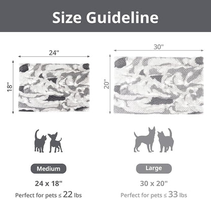 Self Warming Cat Bed, Non-Slip Heated Dog Mat Thermal Blanket - Image 5