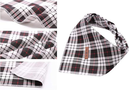 Lionet Paws Dog Bandana Washable Cotton Handkerchief Scarf Triangle Bandana - Image 2