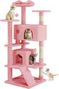 54 Inches Cat Tree Tower Condo Furniture, Cat Tower by SimpleDeluxe
