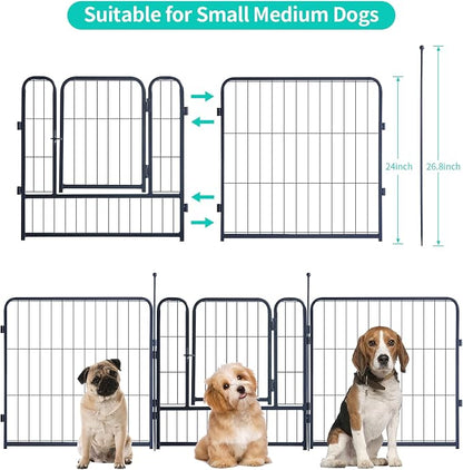 Dog Playpen, Portable Outdoor Dog Fence, Dog Playpen - Image 2