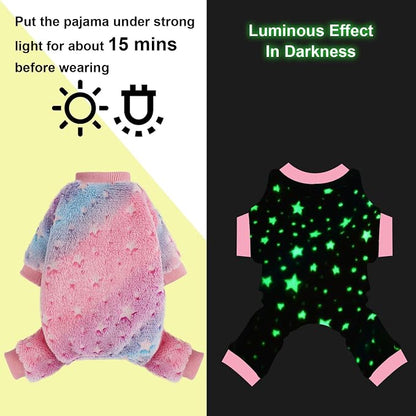 Dog Pajamas Small Girl Female, Warm Winter Extra Small Dog Clothes, Cute Fleece - Image 5