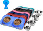 Hubulk Pet Dog Bowls 2 Stainless Steel Dog Bowl by Hubulk