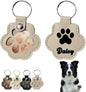 Personalized Dog Hair Keychain Pet Fur Keepsake Pet Memorial Cute Storage by Unknown