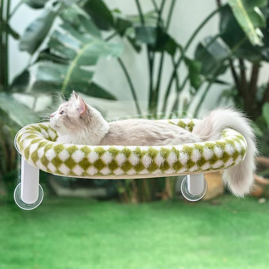 Sunhoo Cat Window Perch Bed Foldable Kitty Windowsill Hammock Shelf Seat Large by Sunhoo