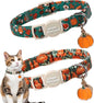 Unique style paws 2 Pack Autumn Halloween Kitten Collar Breakaway by Uniquestylepaws