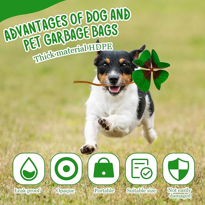 Ireer 40 Count 4000 Pcs Header Bag Bulk Cute Dog Pet Waste Bags Bulk Poop - Image 5