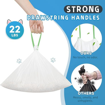 20 Count Cat Litter Box Liners Bag Compatible - Image 3
