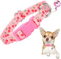 Small Dog Collar with Bell by ONEFOJOJO