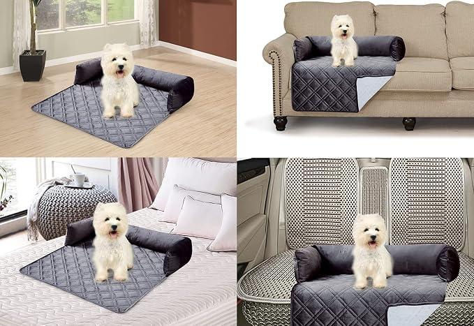 Brilliant Sunshine Premium Calming Dog Bed Mat, Silky Velvet, Removable - Image 8