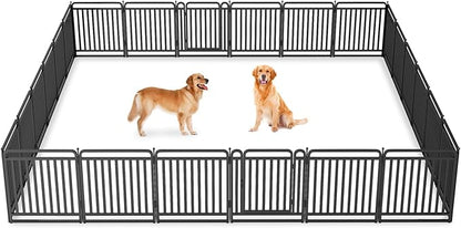 New Thickened Version Dog Playpen, 32 Inch Dog Fences by XDPET