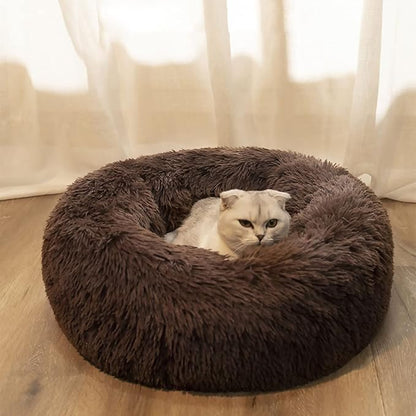 Dog Bed for Small Medium Large Dogs, 20 inch Calming Dogs Bed, Washable-Round - Image 8