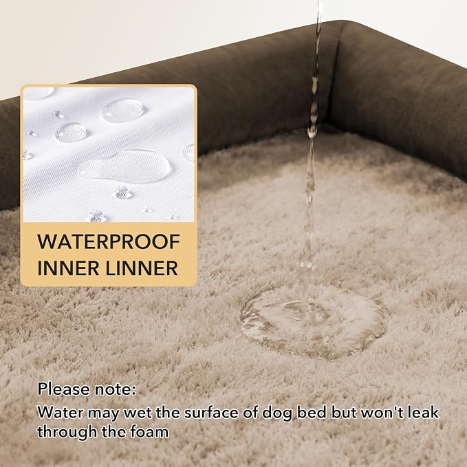 Orthopedic XXL Dog Beds, Waterproof Egg Crate Foam Big Pet Bed - Image 3