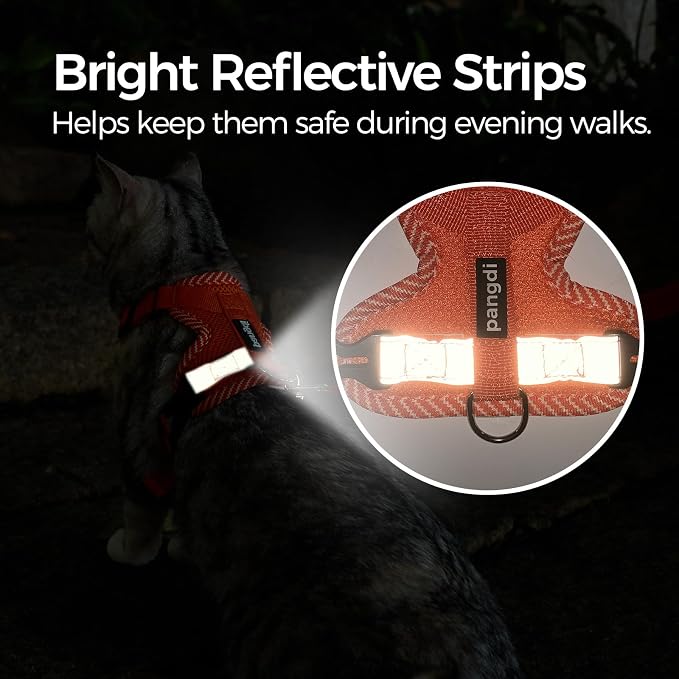 Cat Harness and Leash Escape Proof Extra Large Kitten Harness Maine Coon Cat - Image 6