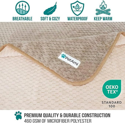 PetAmi Waterproof Dog Blanket, Leakproof XL Pet Blanket - Image 3