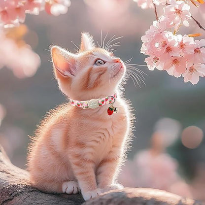 2 Pack Cotton Cat Collars - Image 5