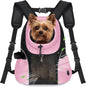 WOYYHO Pet Dog Carrier Backpack Small Dog Front Backpack Ventilated Mesh Dog by WOYYHO